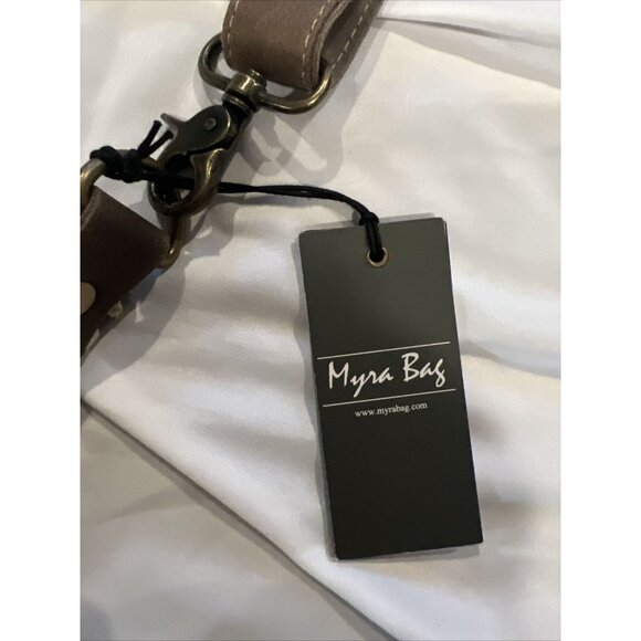 NWT Myra Bag 100% Cotton Womens Adjustable Strap Shoulder/Crossbody Bag S-0951 - Picture 15 of 16